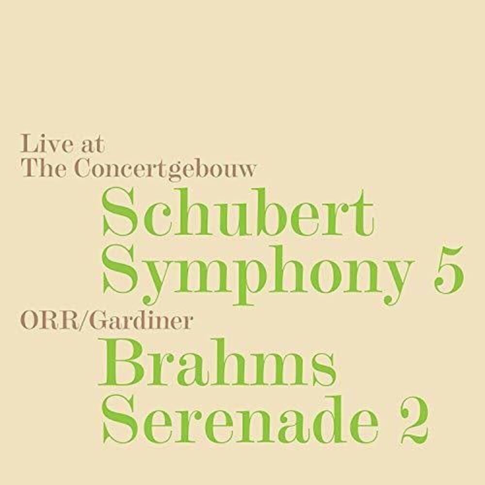 Brahms / Orchestre Revolutionnaire Et Romantique - Symphony 5 / Serenade 2
